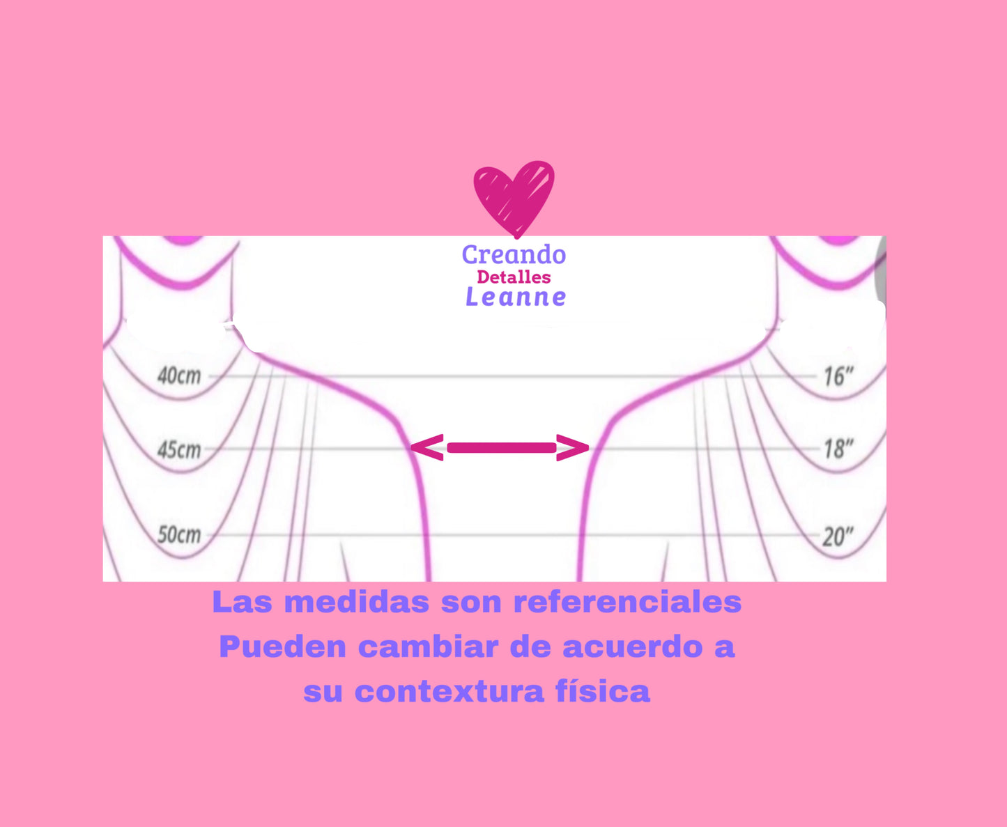 Cadena con nombre Charms 3D