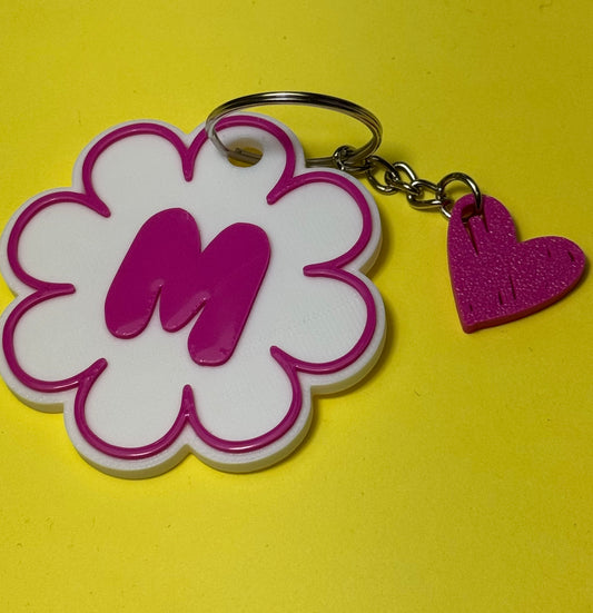 Llavero 3Dflor inicial